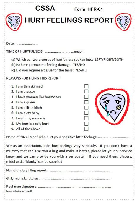 Hurt Feelings Report - We scour the web so you don