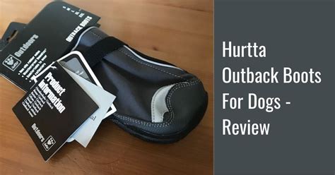 Hurtta Outback Boots For Dogs - Review - Canine Compilation