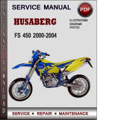Husaberg fs 450 2000 2004 service repair manual. - Ford mondeo tddi diesel manual de taller.