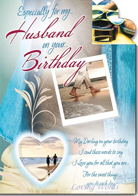 Husband Birthday Greeting Cards by Loving Words