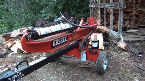 Huskee Log Splitter 22 Ton Price