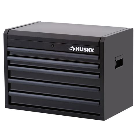 The Husky 52 in. W x 24.5 in. D 10-Drawer Blue Mobile Workbench with Solid Wood Top is here. This workbench is constructed of 20-Gauge steel and has a large wood surface for all your projects. The 10 drawers combine for 22,616 cu. in. of storage space. All drawers glide effortlessly on 100 lbs. rated ball-bearing slides. These slides are also equipped with a …