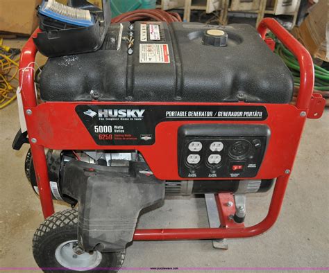 Husky 5000 watt portable generator. 5,000-Watt Dual Fuel Gas and Propane Powered Portable Inverter Generator with Remote Electric Start, LED Data Center (7646) Questions & Answers (86) Hover Image to Zoom 