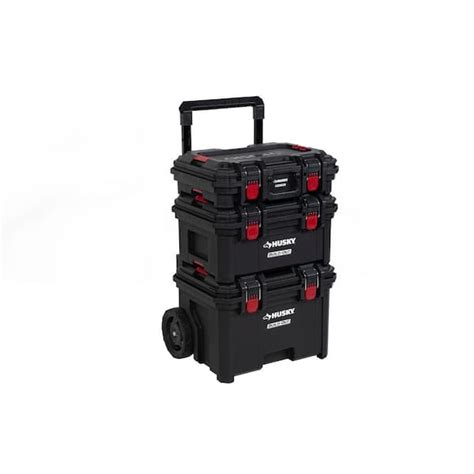 Husky BuildOut 22 in. Modular Large Tool Box, Tool Case, Rolling Tool