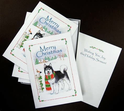 Husky Christmas - Etsy