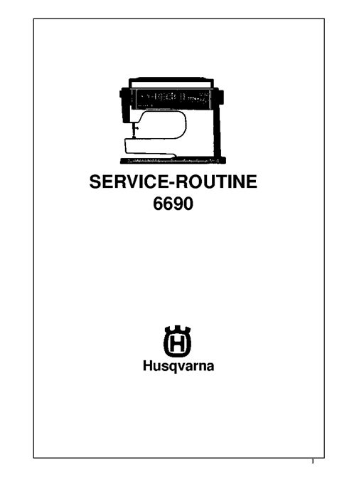 Husqvarna 6690 sewing machine service manual. - Del governo di sua maestà il re ferdinando ii in sicilia.