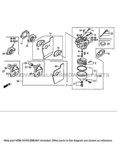 Husqvarna Hu700F Carburetor Diagram