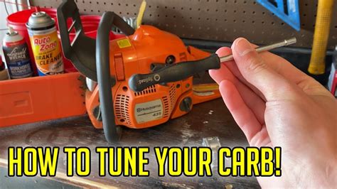 Husqvarna carburetor adjustment tool size. How to set the factory carburetor settings on a Husqvarna 51/55 Rancher chainsaw. How many turns to set the High, Low, and Ideal (T) screws. 