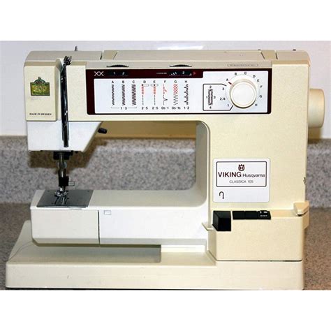 Husqvarna classica 105 sewing machine manuals. - Holt algebra 1 know it notebook teachers guide volume 1.