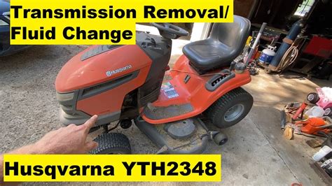 Husqvarna hydrostatic transmission fluid change. If you found this video helpful, please LIKE and SUBSCRIBE! Today we go over how to replace your leaky oil seals in your Husqvarna/John Deere riding mower wh... 