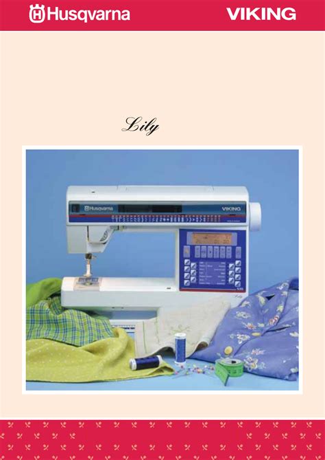 Husqvarna lily 535 sewing machine manual. - Technische mechanik, 4 bde. u. aufgabenband, bd.1, statik.