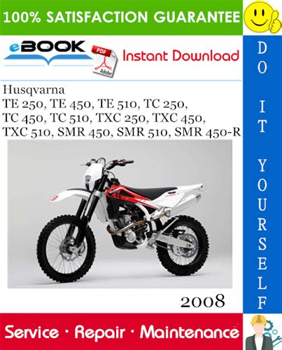 Husqvarna te tc txc smr 2008 2009 bike workshop manual. - Suzuki king quad 750axi service manual.