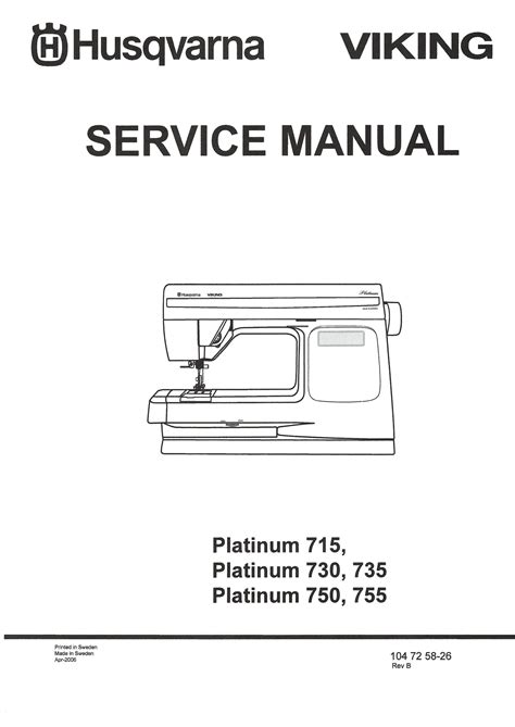 Husqvarna viking platinum 750 sewing machine manual. - A diplomat s handbook for democracy development support.