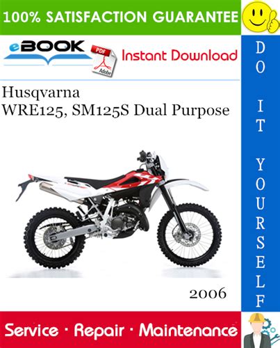 Husqvarna wre125 sm125s service repair manual 2006 2007. - Manuale di servizio mitsubishi pury 200.