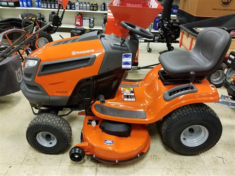 Shop Husqvarna YTA22V46 46-in 22-HP V-twin Gas Riding Lawn Mower at Lowe's.com. Husqvarna's yard tractors offer premium performance with quality results. Their compact size makes them easy to maneuver and require less space for storage. ... Husqvarna YTA22V46 46-in 22-HP V-twin Gas Riding Lawn Mower. Item #755097. Model …. 
