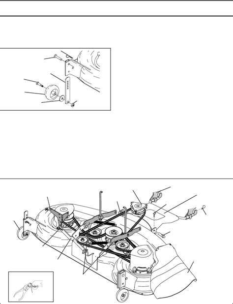 Husqvarna yth2448 belt diagram. Mower Deck diagram and repair parts lookup for Husqvarna YTH 2448 (960150001-01) - Husqvarna 48" Yard Tractor (2005-03) ... V-Belt, Mower, Primary ... 