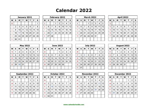 Husson 2022 23 Calendar