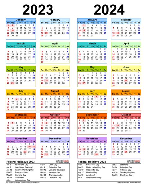 Husson Calendar