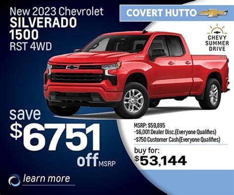 View Covert Chevrolet OF Hutto's complete inventory on Aut