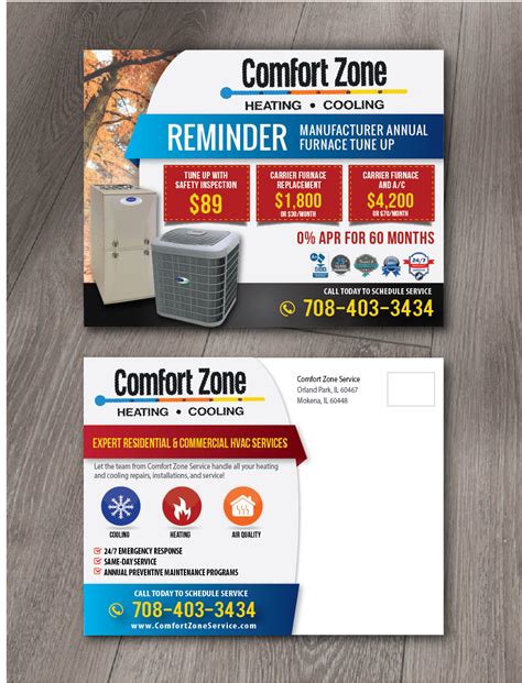 Hvac Postcard Templates