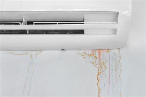 Hvac leaking water. if water leaks from the air conditioner, refer to below inspection checklist. Solution or Settings. Inspection checklist. 1. Clean the pre-filter at the back of the appliance. If the filter is blocked by dust, 1) Water droplets may be splattered along with the cold wind. 2) Water droplets / condensation may be formed around the air vent where the cold air is … 