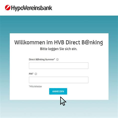 Willkommen im HVB Online Banking. Bitte loggen Sie sich ein. Direct Banking Nummer* Passwort (Direct Banking PIN)* *Pflichtfelder. Log in with Online …. 