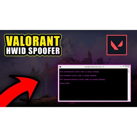 Hwid Spoofer valorant e