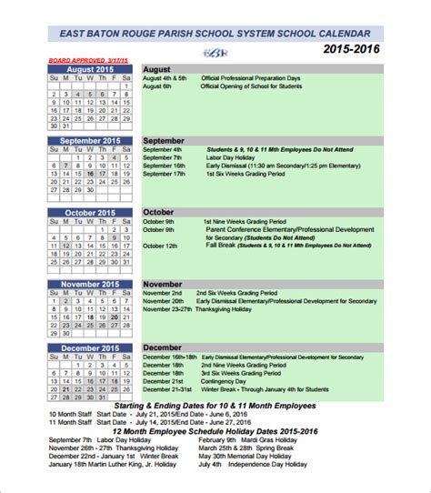 Hws Calendar