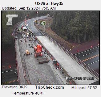 Hwy 35 Web Cam - Mt Hood