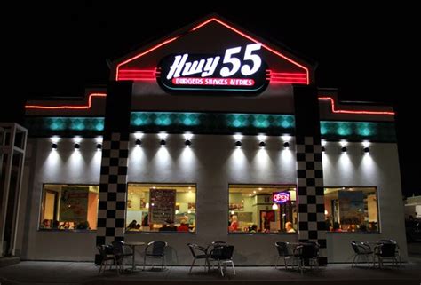  Start your review of Hwy 55 Burgers Shakes & Fries. Overall rating. 28 reviews. 5 stars. 4 stars. 3 stars. 2 stars. 1 star. Filter by rating. Search reviews. Search ... . 