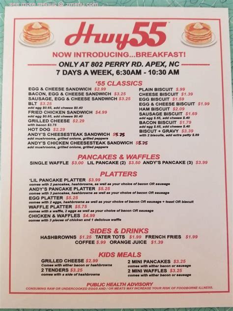 This week Hwy 55 Burgers Shakes & Fries will be operating from 11:00 AM to 9:00 PM. Whether you’re curious about how busy the restaurant is or want to reserve a table, call ahead at (931) 244-6745. Order your favorite meal from the comfort of your home at Hwy 55 Burgers Shakes & Fries through DoorDash. Hwy 55 Burgers Shakes & Fries includes .... 