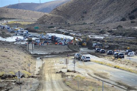 Aug 21, 2023 · Caltrans crews were working Monday to clear mud