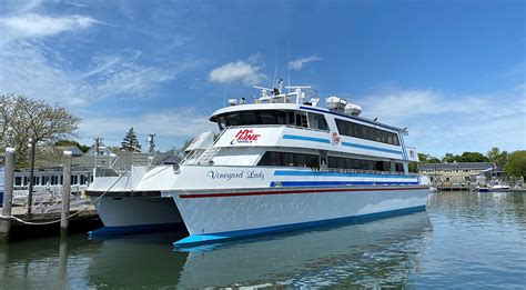 Hy line ferry. Only an hour away on Hy-Line’s high-speed ferry, Martha’s Vineyard is twice the size of her sister island, Nantucket, at almost 100 square miles. Where Nantucket is mostly flat and sandy, Martha’s … 