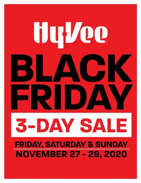 Sep 11, 2023 · ⭐ Browse the Hy-Vee Black Friday Deals. Find the best offers and promotions in the Hy-Vee Black Friday ad. You can also see next week’s Hy-Vee weekly ad. View all Christmas Deals >>> View all Black Friday offers >>> Hy-Vee Black Friday Deals . choose page numbers to continue . 