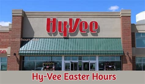 2023 Hy-Vee Holiday. Hy-Vee is extremely busy during the holidays as people tend to cook large meals for family and friends. They aren't always open on the actual holidays during the year so check out the Hy-Vee holiday schedule below so you can plan accordingly. ... Easter: Sunday: Regular Hours May 29: Memorial Day: Monday: Regular Hours .... 