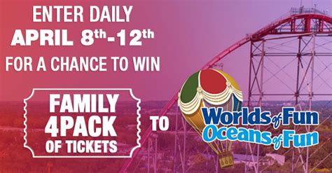 Worlds of Fun will kick-off its 50th anniversary on the earliest date in a decade. ... Hy-Vee Team of the Week. ... Daily tickets start at $40, and all-season dining will cost $109. .... 