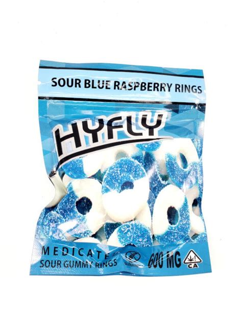 HyFly Medicated Sour Fruit Rings - OC 420 Collection