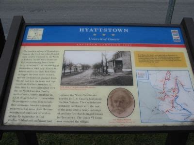 Hyattstown Historical Marker