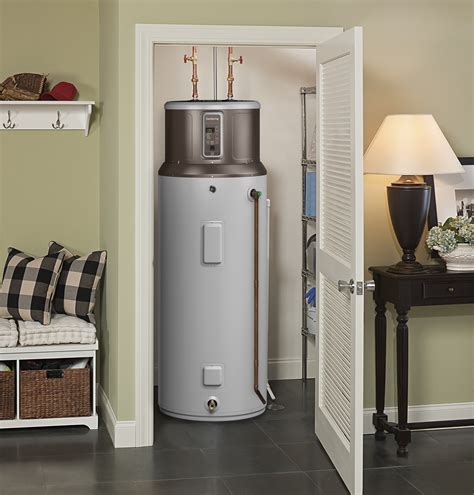 Hybrid water heater. Learn about different types of water heaters, including heat pump (hybrid) models that use less energy than electric ones. Compare ratings, costs, and payback times of gas and electric water heaters. 