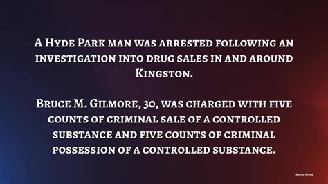 Hyde Park man arrested for allegedly selling drugs in Kingston