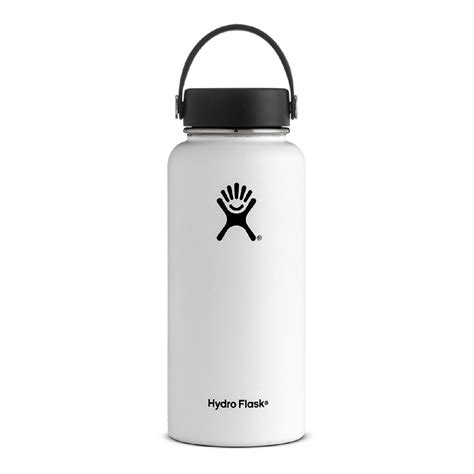 Hydraflask. Hydro Flask is made from double-walled, stainless steel construction. It’s durable (and heavy) and will last you for many years. And for different parts, Hydro Flask uses other materials. Main Bottle Body: Stainless Steel SUS 304 (18-8): The outside of the bottle is made from high-grade Stainless Steel SUS 304 (18-8). 