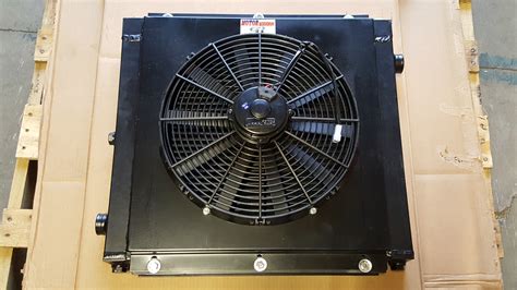 Hydraulic Oil Cooler Fan System. 