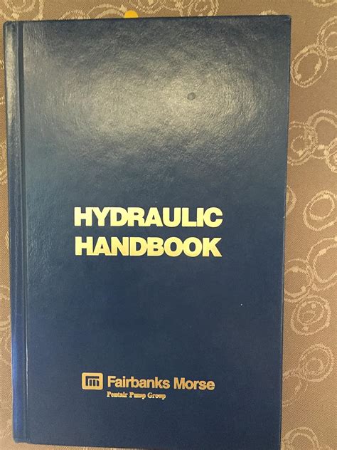 Hydraulic handbook fundamental hydraulics and data useful in the solution of pump application problems. - Manuale di riparazione di toyota gratis.