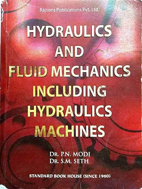 Hydraulics fluid mechanics modi seth pub. - Bergson o el tiempo del espiritu.