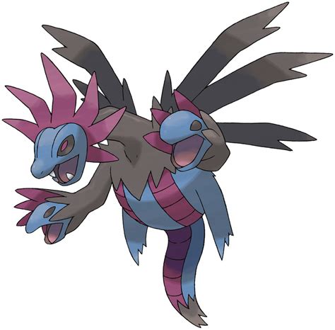 Hydreigon evolution.  It evolves from Zweilous starting at Pokédex e...