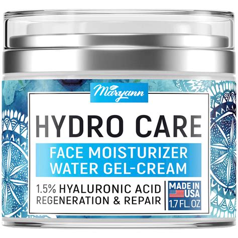 Hydro Gel-Cream Face Moisturizer for Dry and Oily Skin - Maryann …