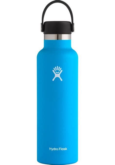 Hydrofask - The wide opening lets you add ice, and the large 40 oz volume holds hours of hydration. Lightweight hydration to keep you going. 20 percent lighter than our other 40 oz Wide Mouth bottles. TempShield®️ double-wall vacuum insulation keeps drinks cold up to 24 hours, hot up to 12. Made with 18/8 pro-grade stainless steel for durability, pure ... 