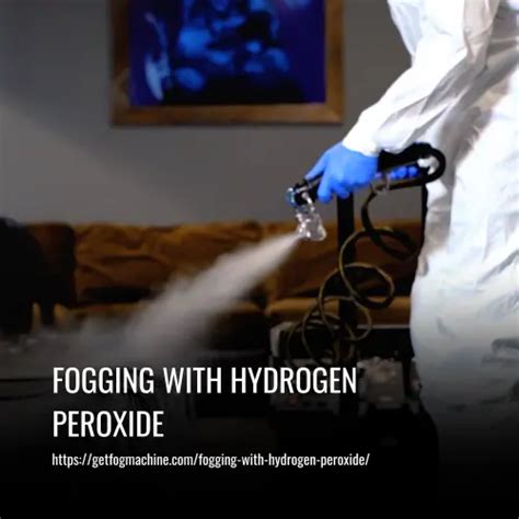 Hydrogen peroxide fogger for sale.  Our unique stabilization process blends the long-leverage...