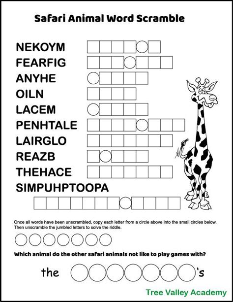 Hyena word jumble solver. Apr 8, 2023 · Hanging Hyena Scramble Game is a word game that challenges players to form words from a jumbled set of letters. The objective is to create as many words as possible within a specific time limit, using a set of letters. The game consists of various levels, each with its own set of letters and time limit. Players must complete each level by ... 