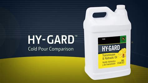 Hy-Gard and Low-Viscosity Hy-Gard are checked for proper viscosities using the slow-cool fluidity test in addition to the industry standards tests. The slow-cool fluidity test (developed by John Deere engineers and recognized by the oil industry as a valid testing procedure) assures Hy-Gard’s proper viscosity performance, which reduces .... 